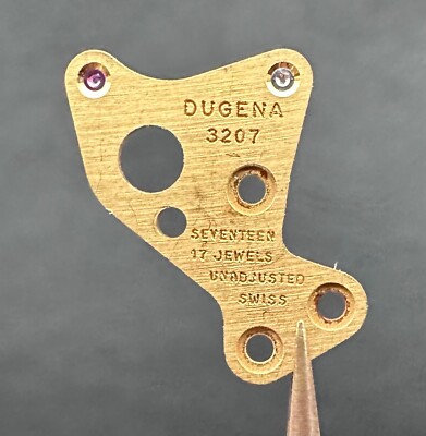 Pont De Chronographe BUREN Cal. 12 HEUER - Pièce Détachée De Montre Vintage Suisse