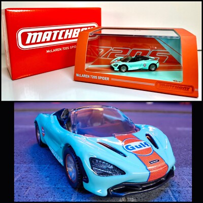 2024 Mattel Creations - Matchbox - 2019 Gulf McLaren 720S Spider