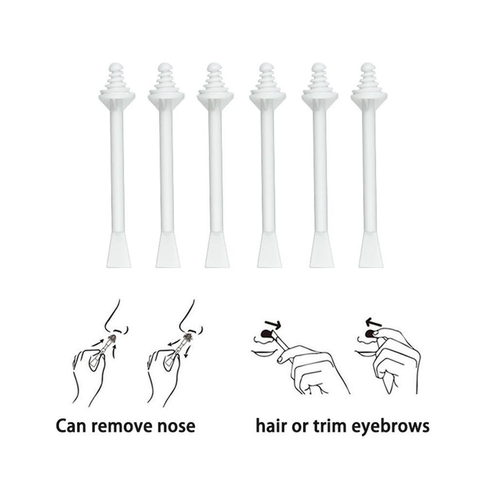 10 100X Nose Wax Sticks Applicators for Hair Removal Ear Nostril Nasal
