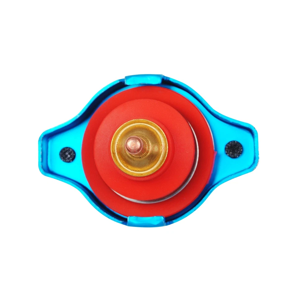 0.9 Bar Thermostatic Radiator Cap 13 PSI Pressure Rating with Temperature Gauge Foto 3 de 4