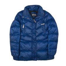 Just Cavalli Puffer Jacket Blue Womens S