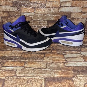Nike Air Max BW Black White Persian Violet Sneakers Size Mens 9.5 Restored  | eBay