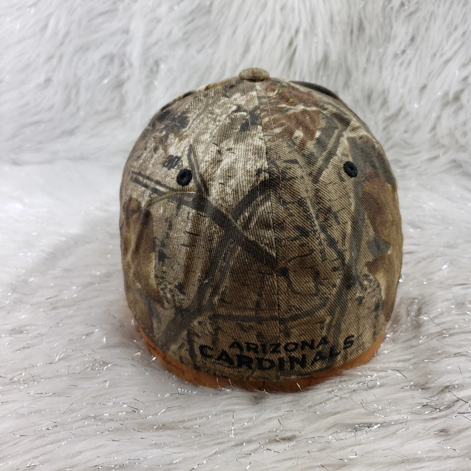 ARIZONA CARDINALS Reebok NFL Equipo Ropa Camuflada Hombres Sombrero Gorra Flexible Talla S/M Foto 3 de 4