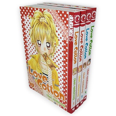 Love Cotton Chan Kashinoki 1 2 3 4 Manga Erstauflage 2009 Taschenbuch TOKYOPOP