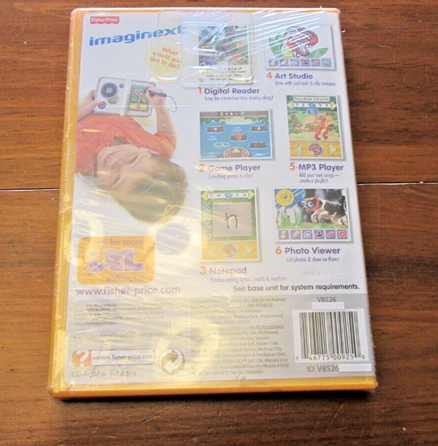 Fisher-Price iXL Learning System Software Imaginext Dinosaurs (NEW) - Picture 2 of 2