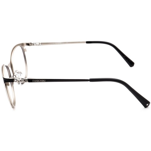 Swarovski Sk5248 001 Black Ombre Metal Cat Eye Eyeglasses 52-19-140 SK5248 - Picture 4 of 4