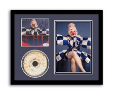 Katy Perry Autographed Signed 11x14 Custom Framed CD Photo Smile ACOA