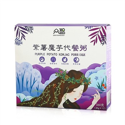 Konjac Meal Replacement Mussel 360g Whole Grain Powder, Nutritious Breakfast