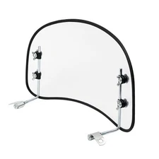  Universal Motorcycle Windshield in PC Material, Upgraded High Transmittance