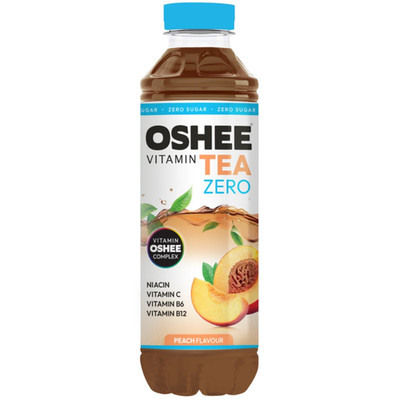 5901783950467 OSHEE ZERO Vitamin Tea brzoskwinia 555 ml OSHEE