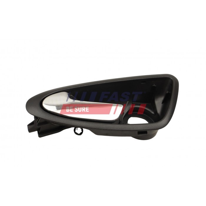 Poignée de Porte Intérieure Gauche pour Seat Ibiza IV Noire en ABS Renforcé