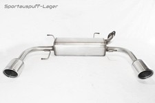 Ulter Edelstahl Sportauspuff Suzuki Swift Sport 4 FZ NZ 1.6l je 100mm