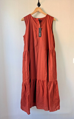 Maxikleid Esprit black Label rostfarben Gr.42 NEU