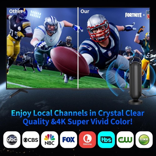 Ultimate 2025 Long Range TV Antenna - 4K Support, 200+ Channels, Quick Setup - Picture 4 of 8