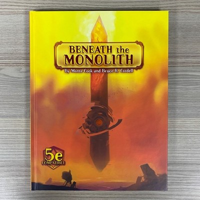 UNTER DEM MONOLITHEN ARKANA DER ALTEN 5E KOMPATIBLE GEBUNDENE ERGÄNZUNG
