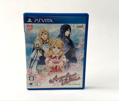 Angelique Retour Used Tested Japanese ver with Case PSV PlayStaionVita Sony