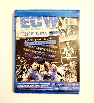 WWE: ECW Unreleased, Vol. 3 (Blu-ray Disc, 2015, 2-Disc Set) for