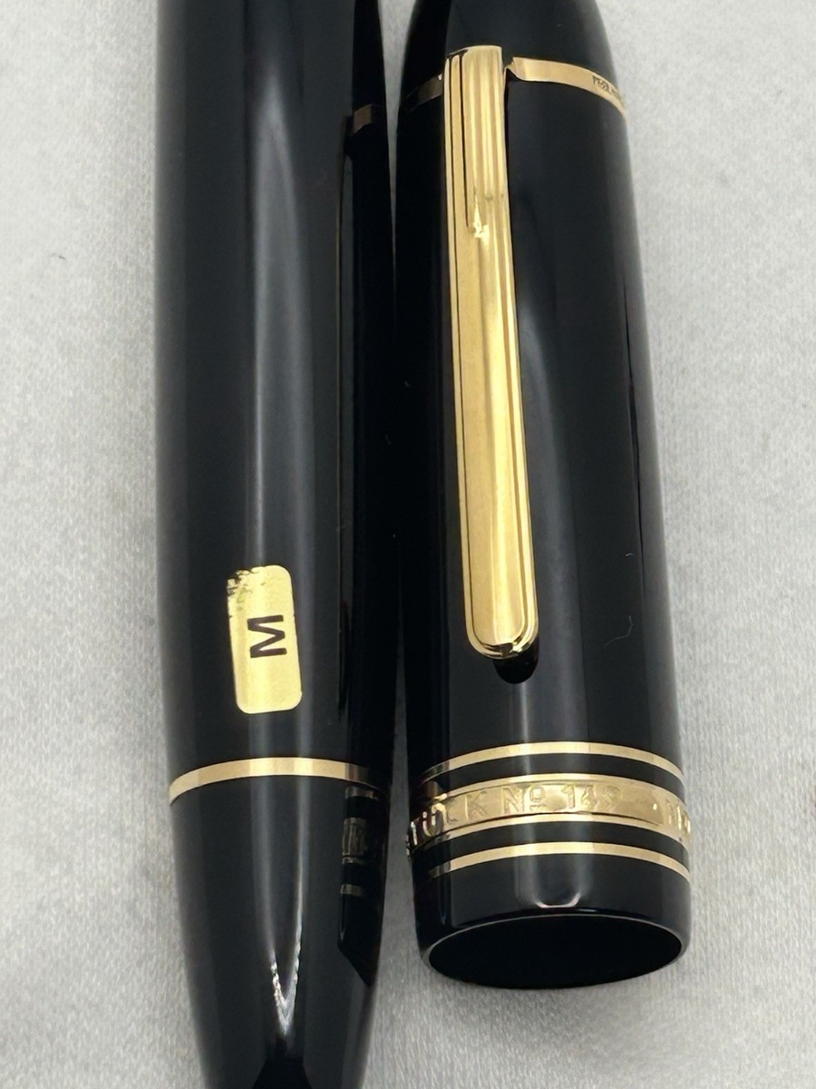 Montblanc 149 Kingsman Fountain Pen, 18K M Nib-New | eBay