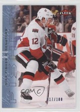 2009-10 Fleer Ultra Ice Medallion 17/100 Mike Fisher #169 0f8