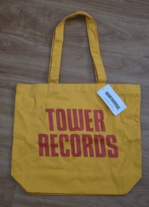 TOWER RECORDS ショッピングバッグ オレンジ 80枚 TOWER RECORDS