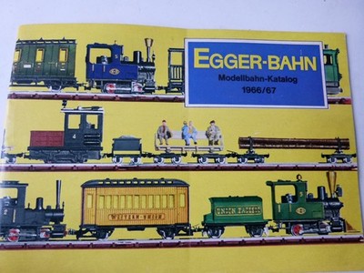 31046 Egger-Bahn modellbahn-Katalog 1966/67 32 Seiten selten