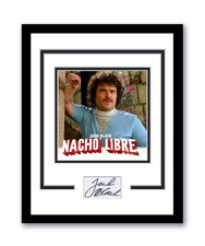 Nacho Libre Jack Black Autographed Signed 11x14 Framed Photo ACOA