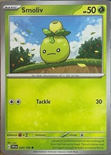Smoliv - 020/198 - Scarlet & Violet Base Pokemon 2023