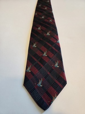 ROBERT TALBOTT Men's Silk Tie Made In England 3.25in X 56.5in