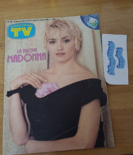 Tv sorrisi e canzoni 30 1986-Madonna-Platini-Maradona-Belmondo-Mango-Den Harrow