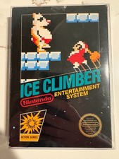 Ice Climber Nintendo NES Box & Manual Only - 1st print Matte - Complete your CIB