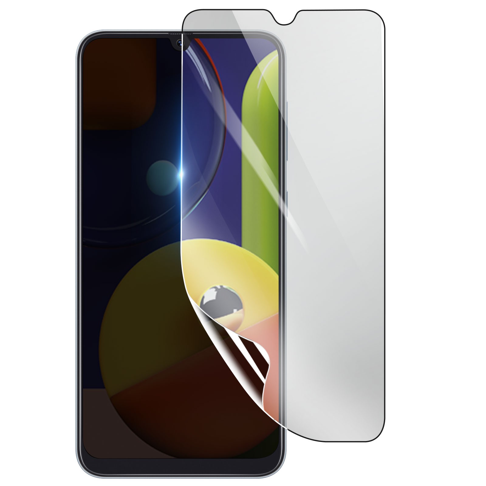 Protection écran Hydrogel pour Galaxy A50 film transparent ultra-résistant