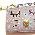 Betsey Johnson Floral Pastels Gold Hardware Multi Card Wallet Coin Purse NWT — photo 4