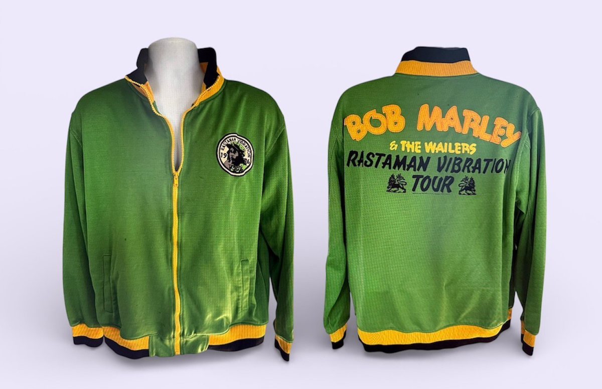 BOB MARLEY & the WAILERS RASTAMAN CATCH A FIRE GREEN JACKET BOB MARLEY & the WAILERS RASTAMAN CATCH A FIRE GREEN JACKET