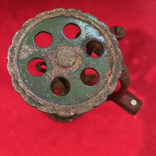 Cortacésped de empuje infantil miniatura de metal antiguo vintage/falta mango/fr 30’s - Imagen 3 de 17