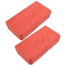 4Pcs Reusable Red Foam Bricks Lightweight Safe Stage Prop for Party