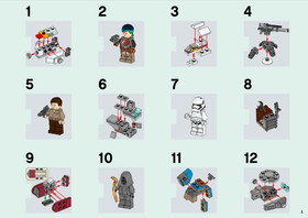 LEGO Star Wars Christmas Advent Calendar 75184