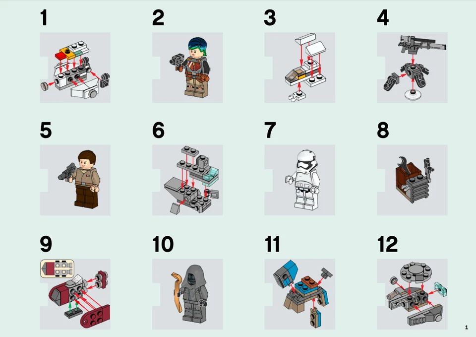 LEGO Star Wars Christmas Advent Calendar 75184 - Image 3 of 4