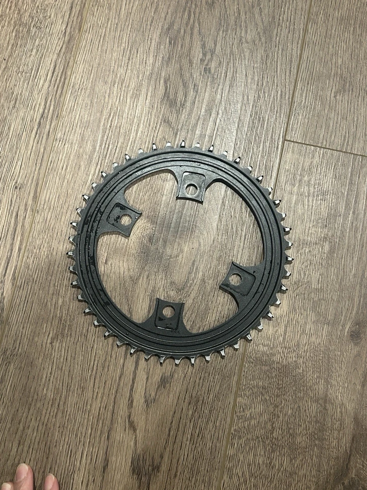 Corrente de estrada SRAM X-Sync 46t 107 BCD 4 parafusos 1x12 velocidades alumínio - Imagem 4 de 4