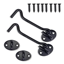 Gancio Porta Gancio Chiusura Porta Ganci per Finestre Ferma Persiane 2 Pez