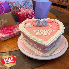 Large Heart Cookie Cutter Set, 4-8 Inch, Stainless Steel Cake Mold