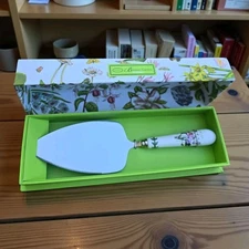 Portmeirion Botanic Garden Cake Slice Knife New Original Presentation Box Floral