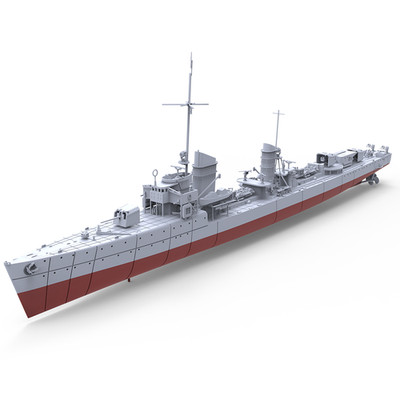 MRY-SFW 730S 1/600 German Raubtier Class Torpedo Boat Luchs 1932 3mm