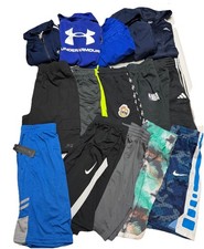 ATHLETIC BOYS CLOTHING LOT 15PCS Old Navy Nike Under Armor Adidas youth L-XL