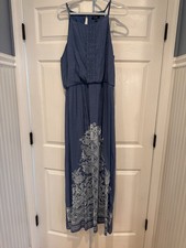 AUW Women's Long Sun Dress XL