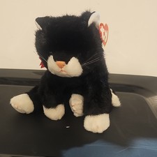 Ty Beenie Buddy Boots Black Cat 1997 Collectible Toy Stuffed Animal