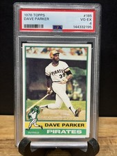 1976 Topps Dave Parker #185 PSA 4 VG-EX Pittsburgh Pirates