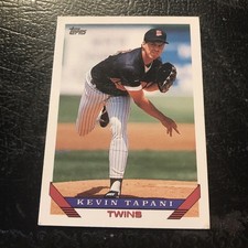 1993 Topps - Kevin Tapani & Mike Trombley. Minnesota Twins.