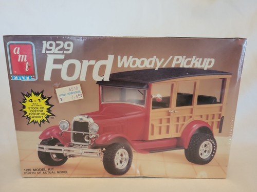 1929 Ford Woody / Pickup Truck 4n1 Model Kit AMT 1:25