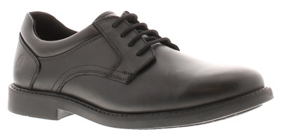 Hush Puppies Jungen Schuhe Schule Tommy 2 Leder Schnürschuhe schwarz UK Größe
