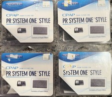 Lot of 4: 6 Pack CPAP Foam Filters for PR System One Style Part  AG1063091:R